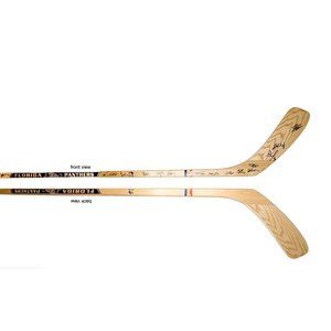 FLORIDA PANTHERS 23x TEAM SIGN HOCKEY STICK 2008 Weiss Booth Stillman Autograph